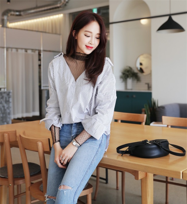 Điểm qua một vài cách diện đồ hay ho với cặp đôi kinh điển: quần jeans và sơmi - Ảnh 23.