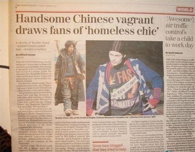 Nhan sắc tụt dốc không phanh của chàng ăn mày đẹp trai nhất Trung Quốc từng khuấy đảo mạng xã hội năm xưa - Ảnh 6.