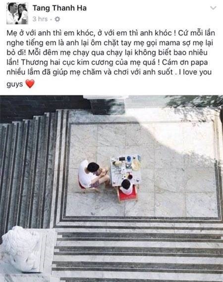 Tang Thanh Ha sinh con thu hai hinh anh 1
