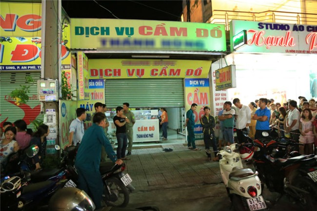 treo cổ, tử vong, Bình Dương, tiệm cầm đồ