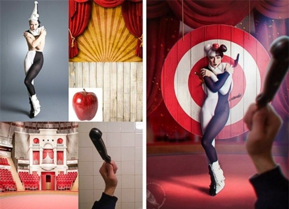 ảnh photoshop, ảnh ghép đẹp, Nghệ sĩ Victoria