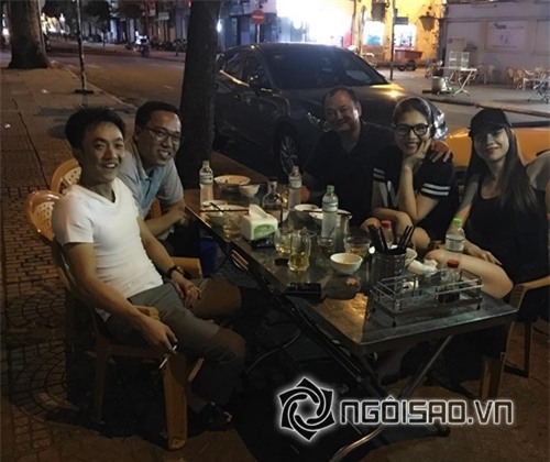 Ca sĩ hồ ngọc hà,cường đô la,hà hồ thân thiết bên cường đô la