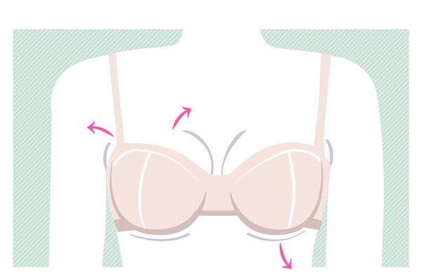 Tất tần tật cách khắc phục những sự cố về áo lót mà hầu như nàng nào cũng gặp phải - Ảnh 2.