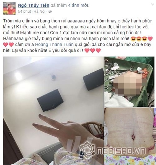 sao việt, thủy tiên, diễn viên thủy tiên, thủy tiên cắt mỡ, thủy tiên khoe eo, hot girl trăm ký