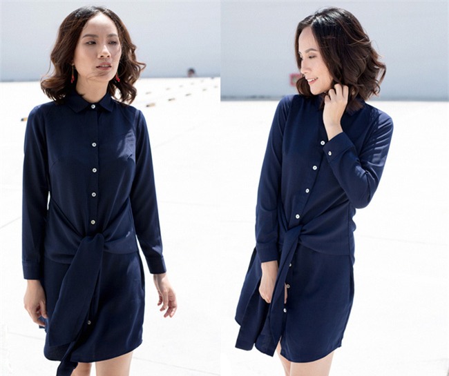 Thời tiết mát mẻ, nàng công sở tha hồ đẹp xinh với đủ kiểu váy sơmi đến sở làm mỗi ngày - Ảnh 15.