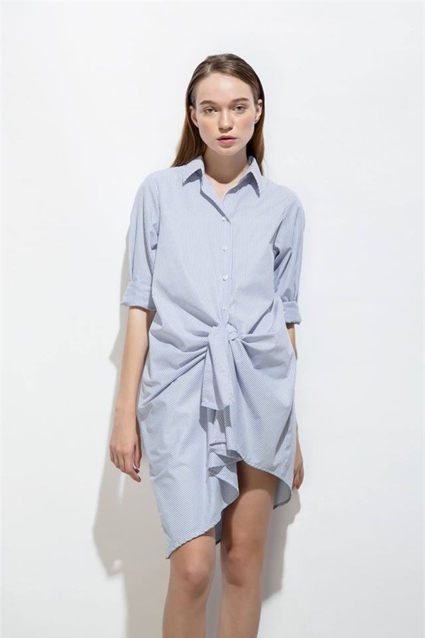 Thời tiết mát mẻ, nàng công sở tha hồ đẹp xinh với đủ kiểu váy sơmi đến sở làm mỗi ngày - Ảnh 16.