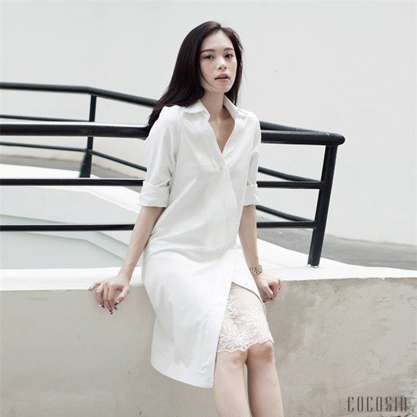 Thời tiết mát mẻ, nàng công sở tha hồ đẹp xinh với đủ kiểu váy sơmi đến sở làm mỗi ngày - Ảnh 3.