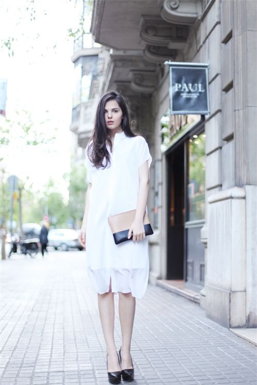 Thời tiết mát mẻ, nàng công sở tha hồ đẹp xinh với đủ kiểu váy sơmi đến sở làm mỗi ngày - Ảnh 4.