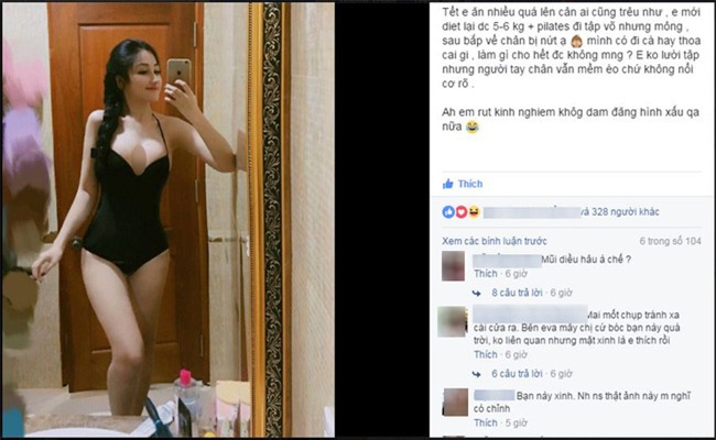 Bị lật tẩy sống ảo, photoshop ảnh đến méo cửa để eo thon, hông rộng, cô nàng đanh đá đáp trả... - Ảnh 2.