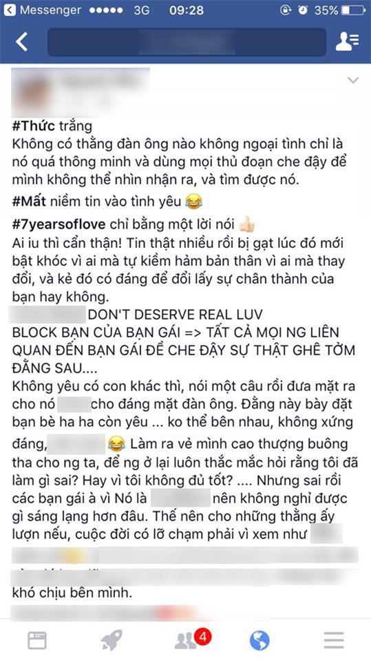 Yêu xa 7 năm, đang bị bệnh thì người yêu nhắn tin chia tay vì có bạn gái mới - Ảnh 3.