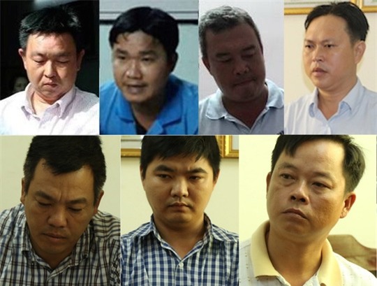 3/7 thanh tra giao thông TP Cần Thơ đối diện án tử hình. Ảnh Công an cung cấp