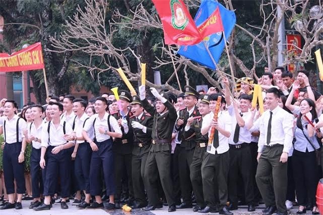 học viện an ninh nhân dân, nữ sinh, sinh viên