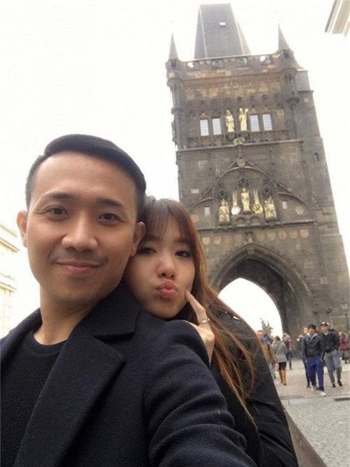 choang voi anh tran thanh, hari won chup cho nhau hinh anh 8