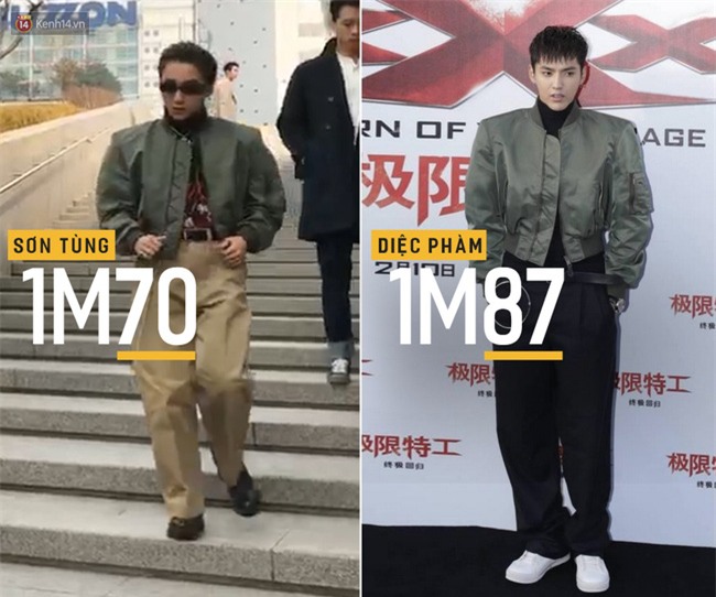 Sơn Tùng cao 1m70, Ngô Diệc Phàm cao 1m87, và thế là xảy ra tai nạn! - Ảnh 1.