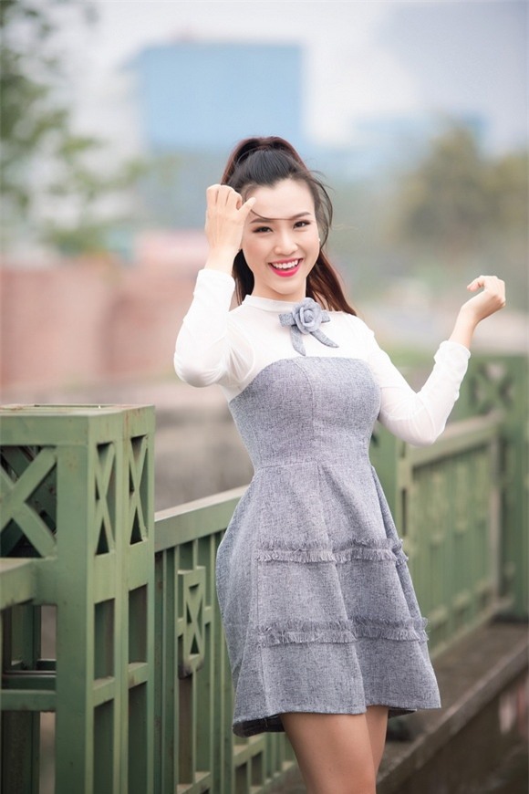 Á hậu hoàng anh,hoa hậu phụ nữ việt nam,hoàng oanh tươi trẻ