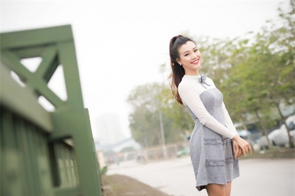 Á hậu hoàng anh,hoa hậu phụ nữ việt nam,hoàng oanh tươi trẻ