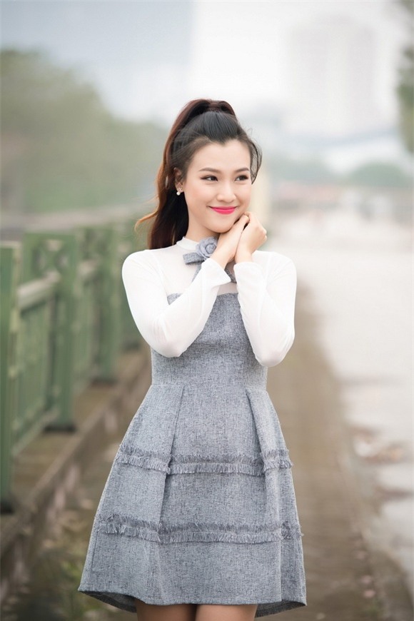 Á hậu hoàng anh,hoa hậu phụ nữ việt nam,hoàng oanh tươi trẻ