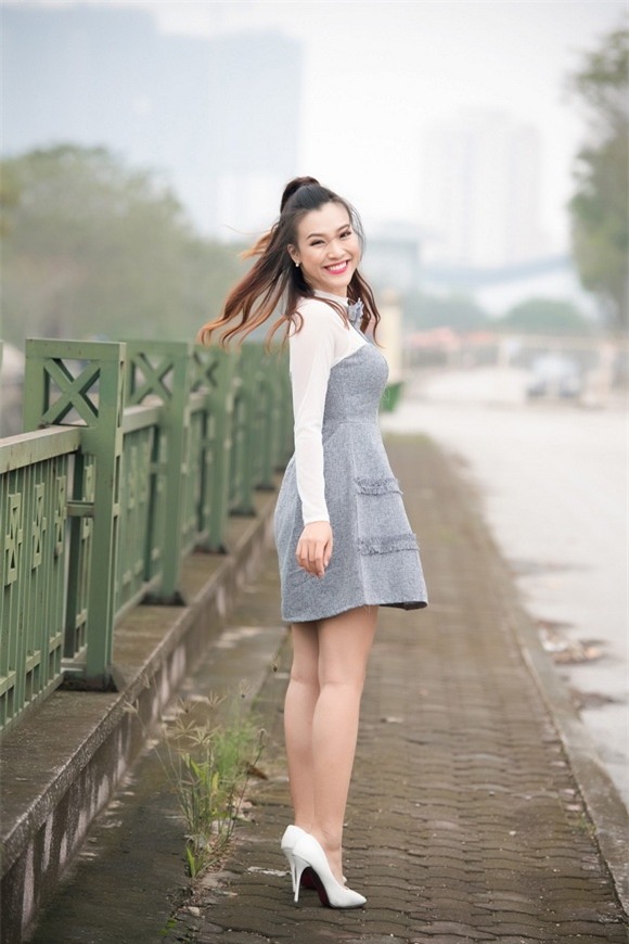 Á hậu hoàng anh,hoa hậu phụ nữ việt nam,hoàng oanh tươi trẻ