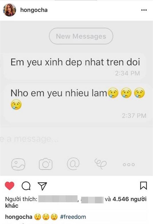 Hồ Ngọc Hà úp mở chuyện đang tự do trên Instagram - Ảnh 1.