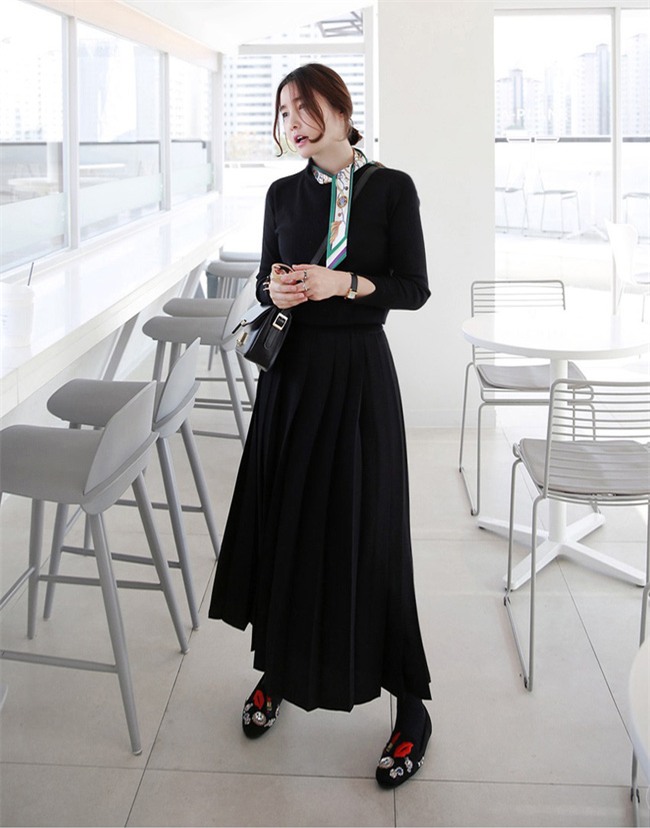 Nắng lên một cái là cô nàng điệu đà tha hồ diện những mẫu chân váy xòe bồng bềnh thế này - Ảnh 18.