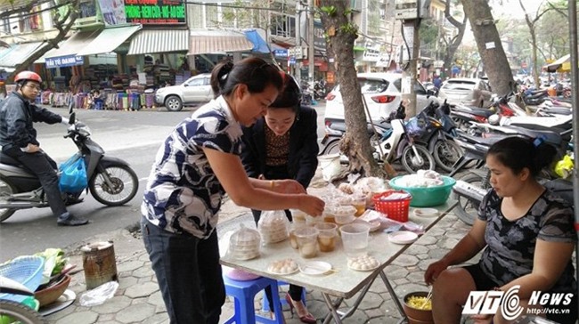 bánh trôi, bánh trôi bánh chay, bán bánh trôi, Tết Hàn thực, Hà Nội
