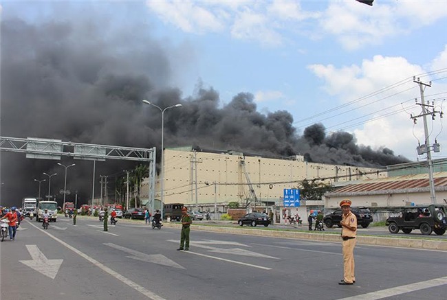 cháy công ty may, khu công nghiệp Cần Thơ, Cháy lớn ở Cần Thơ