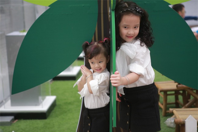 khong the roi mat voi thoi trang he cuc xinh cua con gai hong dang, hong nhung - 2