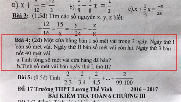Bài toán hóc búa, người lớn đau đầu chưa giải nổi - Ảnh 1.