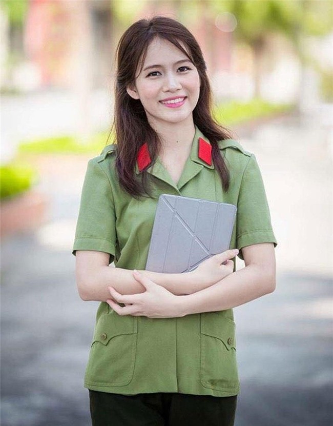 Co gai Lao xinh dep tai Hoc vien An ninh Nhan dan hinh anh 8