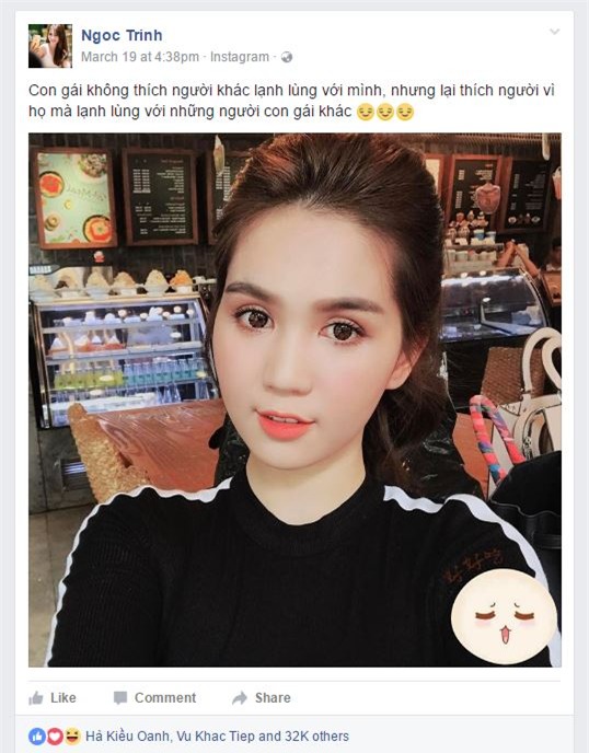 ngoc trinh mua tui 2,5 ty chi de