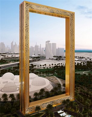 dubai xay “khung anh” ma vang cao bang nha 50 tang hinh anh 1