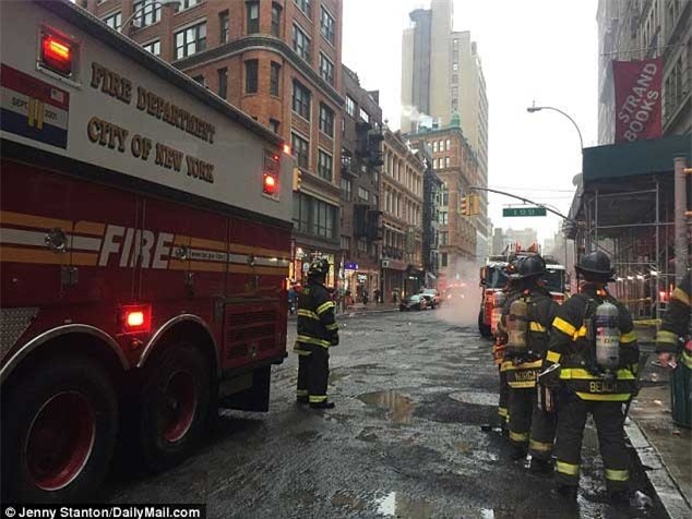 Nổ lớn, New York , nổ ở New York