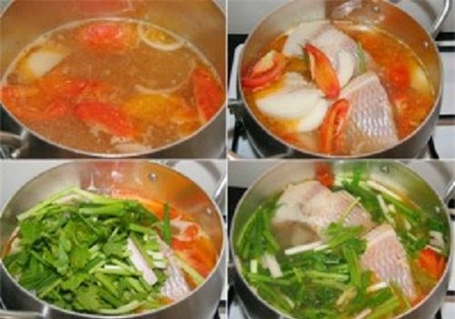 Cong thuc nau canh chua ca ro phi danh cho mua he