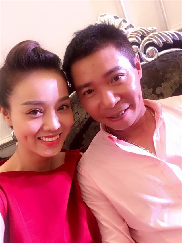 NSƯT Công Lý và bạn gái. Ảnh: T.L
