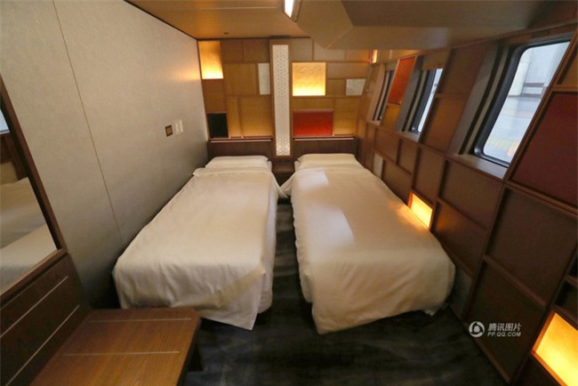 Khung cảnh xa hoa bên trong khách sạn 5 sao di động trên đường ray Nhật Bản - Ảnh 8.