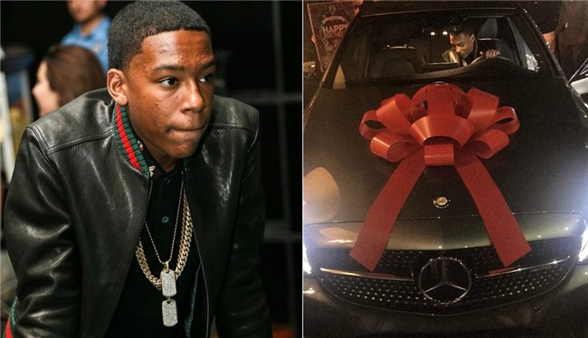 Con trai Mayweather nhan xe sang, nem tien o sinh nhat tuoi 16 hinh anh 4