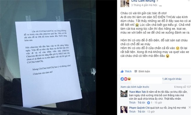 Hanh dong dep cua co gai voi chu xe do chan loi vao nha hinh anh 1