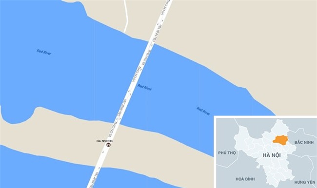 5 oto noi duoi lao nguoc chieu tren cau Nhat Tan hinh anh 3