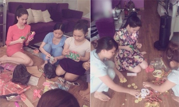 sao việt, ngọc trinh, ngọc trinh với người làm, ngọc trinh và người giúp việc, nữ hoàng nội y