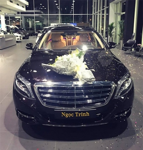 sao việt, ngọc trinh, ngọc trinh mua siêu xe, bộ sưu tập ô tô của ngọc trinh, ngọc trinh đi siêu xe