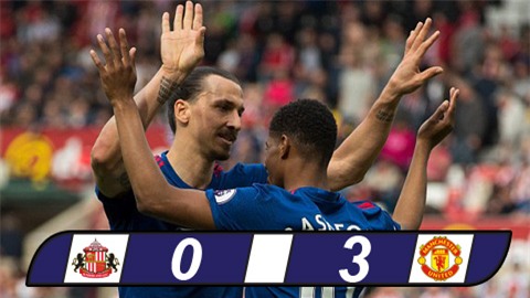 Ibrahimovic tỏa sáng, Quỷ đỏ nuốt trọn Mèo đen