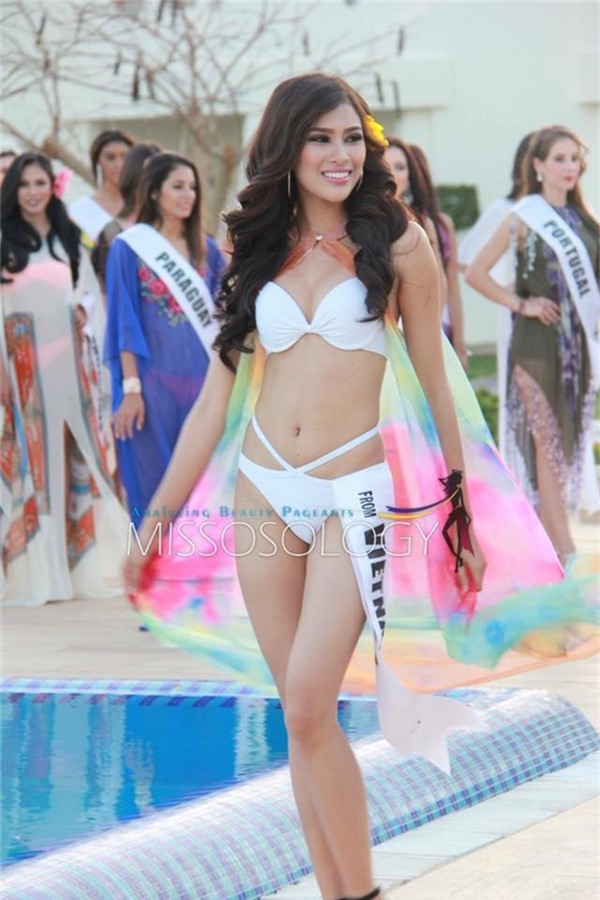 Ngắm trang phục dân tộc độc đáo của Nguyễn Thị Thành tại Miss Eco 2017