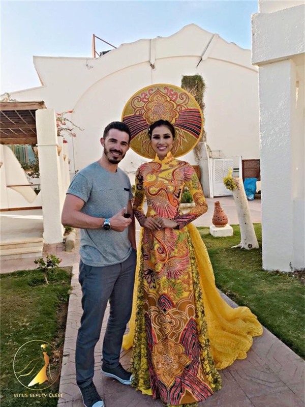 Ngắm trang phục dân tộc độc đáo của Nguyễn Thị Thành tại Miss Eco 2017