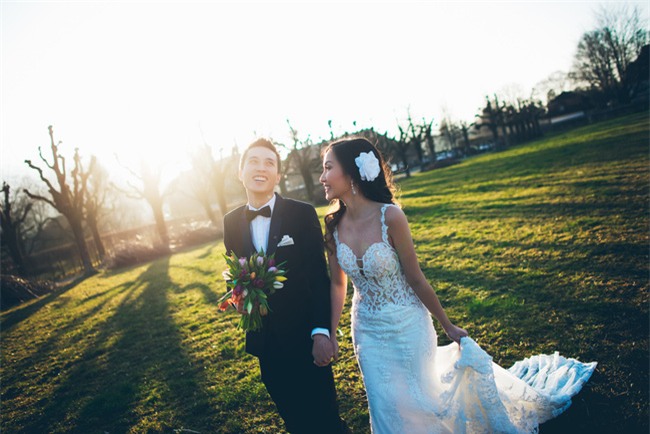 Ảnh cưới đẹp nao lòng tại hồ xanh, núi trắng Thụy Sĩ của cặp đôi Việt kiều tưởng không yêu mà cuối cùng lại yêu - Ảnh 15.