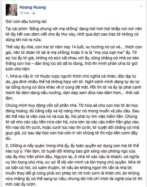 tam thu thu vi gui con dau tuong lai: &#34;chong ai nay quan... con ai nay nuoi!&#34; - 1