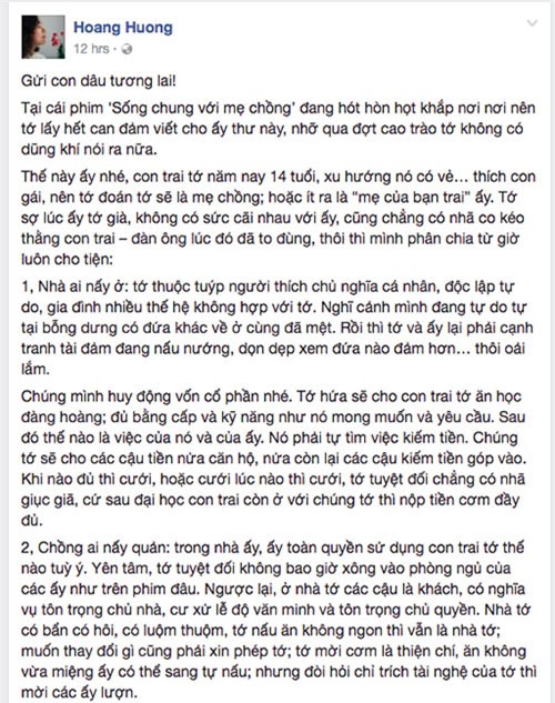 tam thu thu vi gui con dau tuong lai: "chong ai nay quan... con ai nay nuoi!" - 1