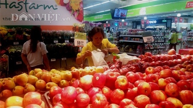 hoa quả nhạp giá 