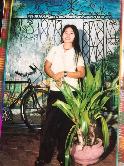 Chị Nâu ngày còn khỏe mạnh. Ảnh: Tâm Ngọc