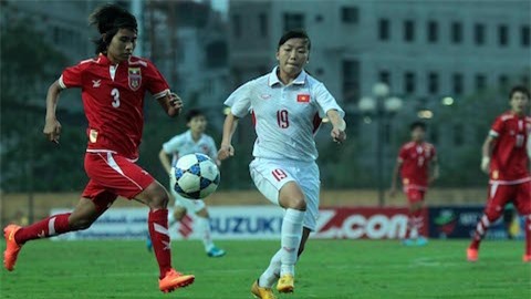 Thắng Myanmar 2-0, Nữ Việt Nam giành vé dự Asian Cup 2018