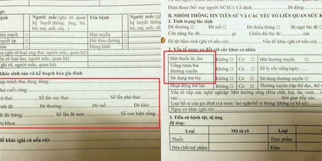 So Y te Ha Noi noi gi ve phieu hoi hoc sinh cap mot kham thai? hinh anh 1